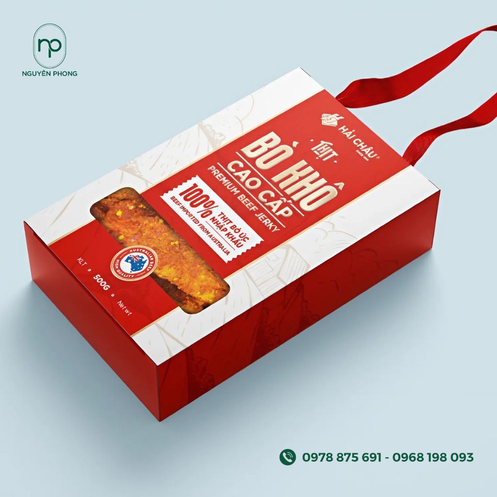 Hộp khô bò Hải Châu